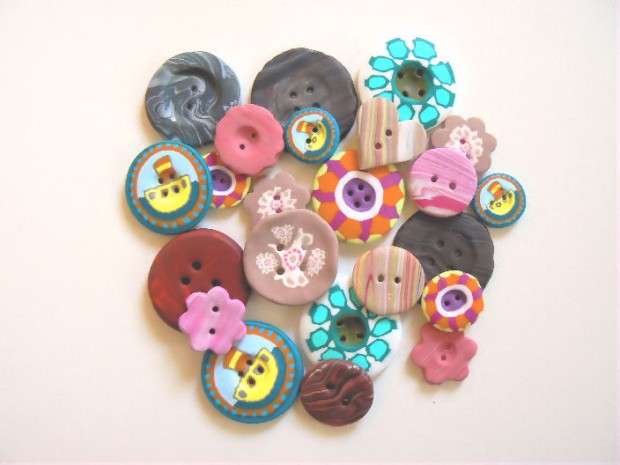 Button making with polymer clay – Jo Hunter