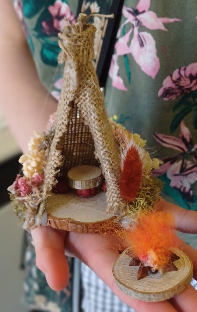 Nature Makes craft workshop at Hatherleigh Festival 2025